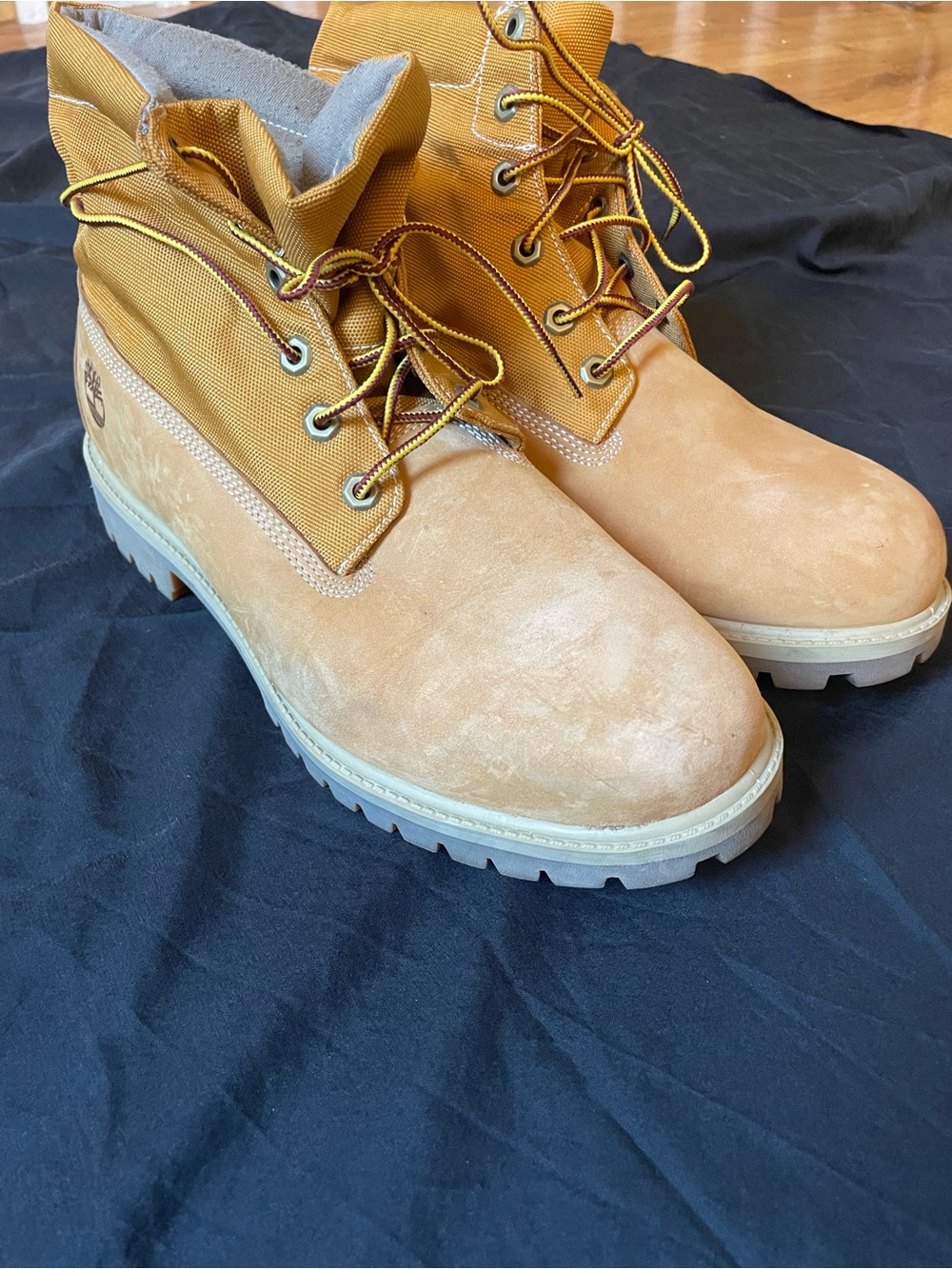 Timberland Tan/Nubuck Work Boots Size USA 11.5 - EU 45.5